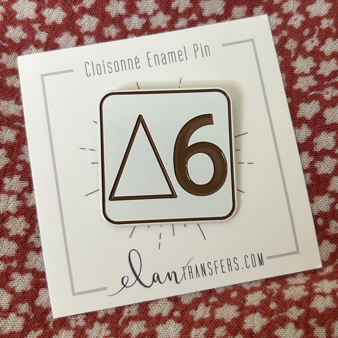 Cone Six Logo Enamel Pin