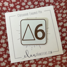 Cone Six Logo Enamel Pin
