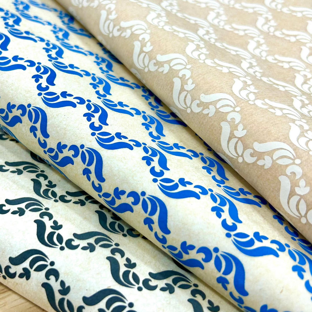 Damask Piping - Underglaze Transfer Sheet