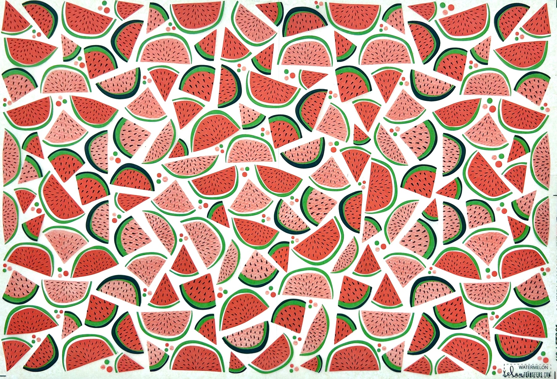 Watermelon - Underglaze Transfer Sheet