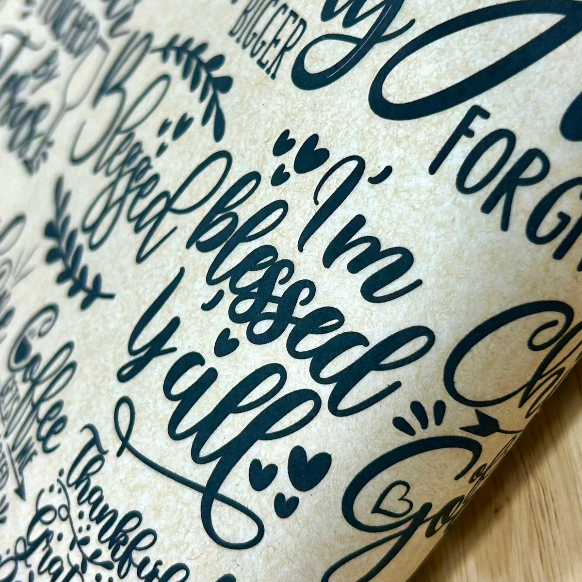 But First Jesus - Underglaze Transfer Sheet