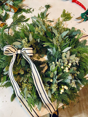 Deluxe Wreath Making Workshop