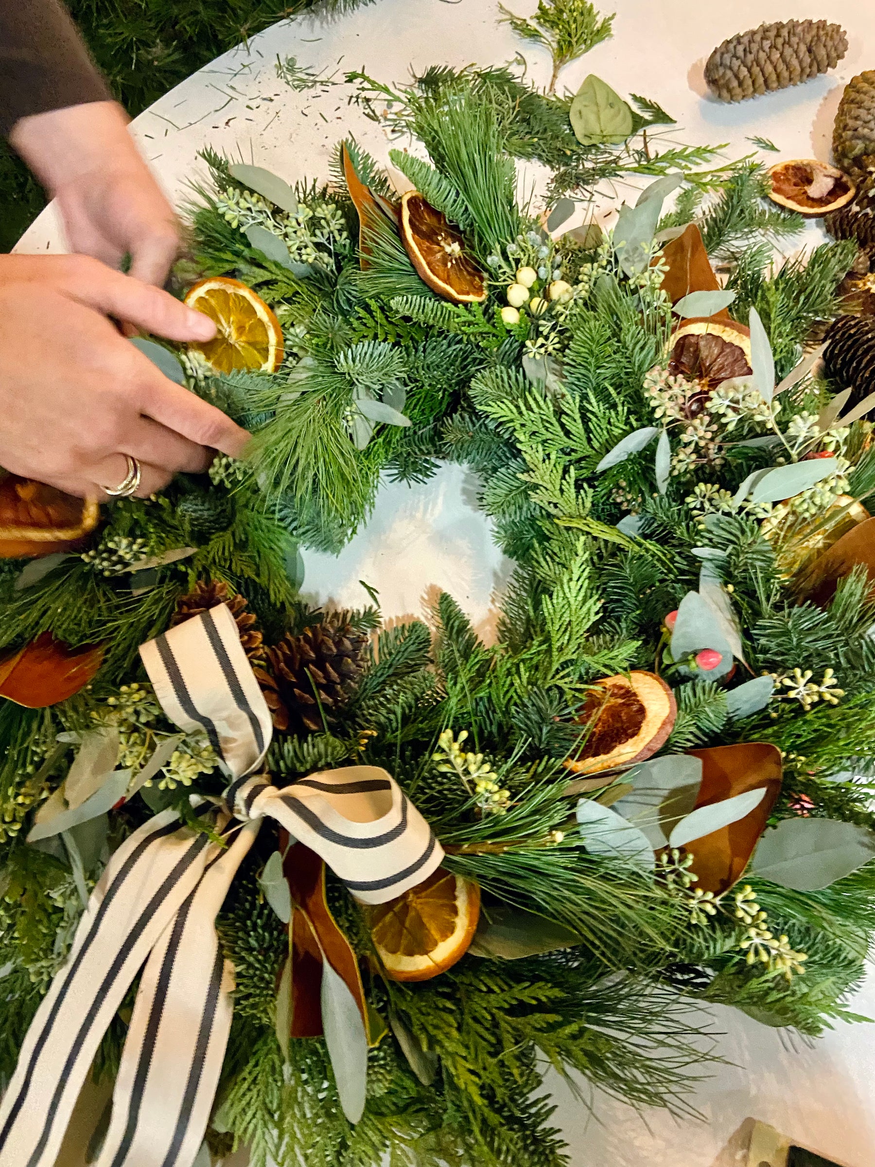 Deluxe Wreath Making Workshop