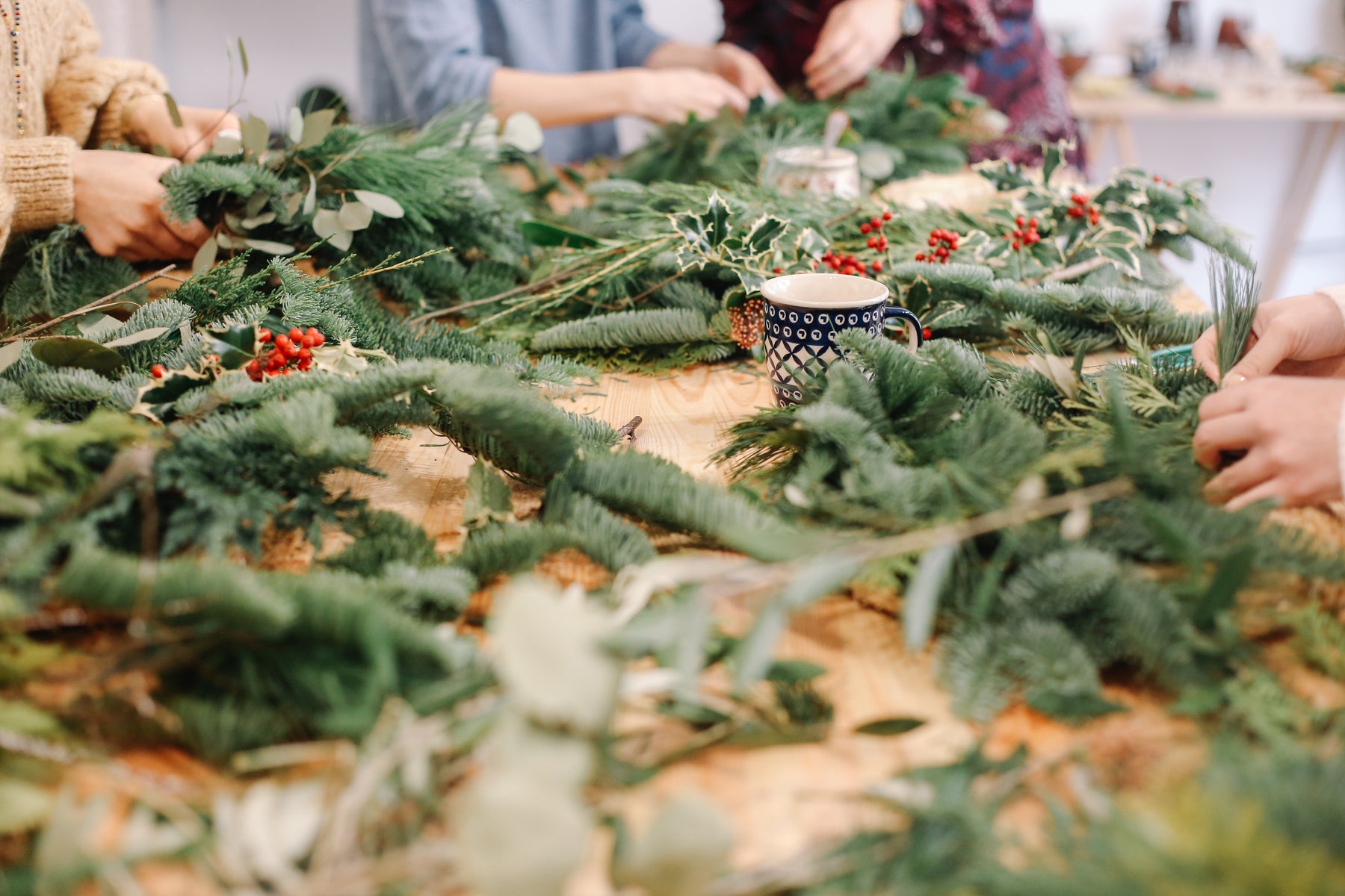 Deluxe Wreath Making Workshop