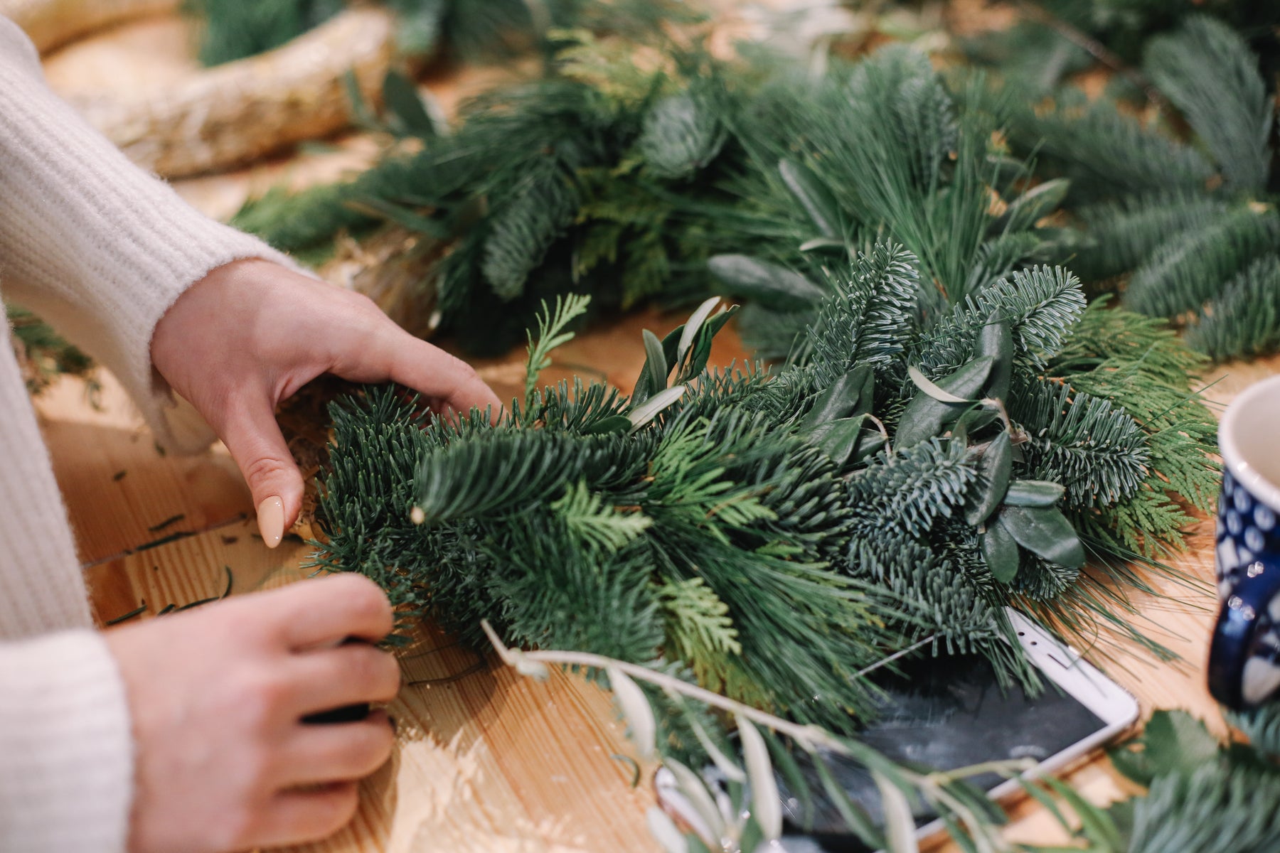 Deluxe Wreath Making Workshop