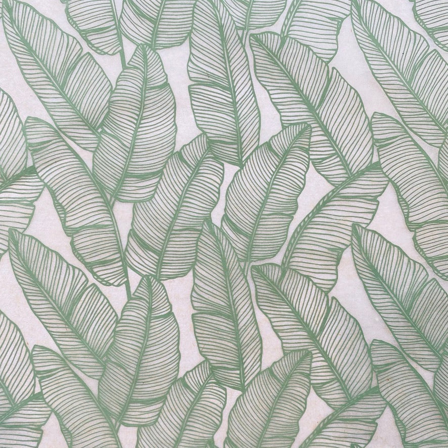 Banana Leaves - Underglaze Transfer Sheet