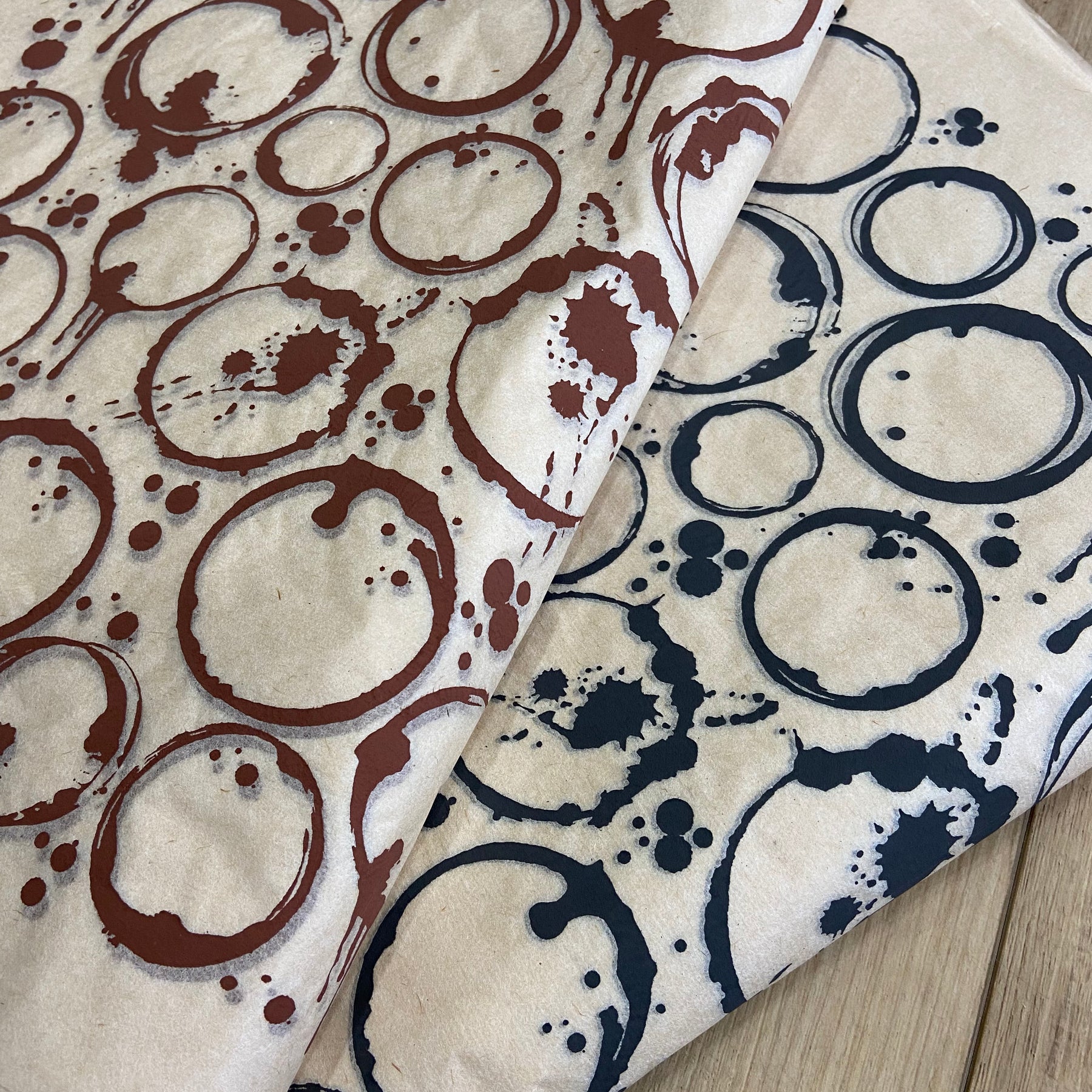Coffee Stains - Underglaze Transfer Sheet