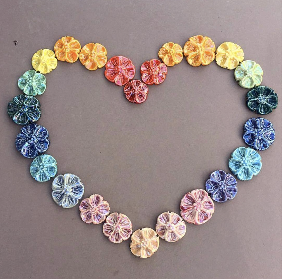 Flower Magnets (Set of 8) You Pick Color Theme