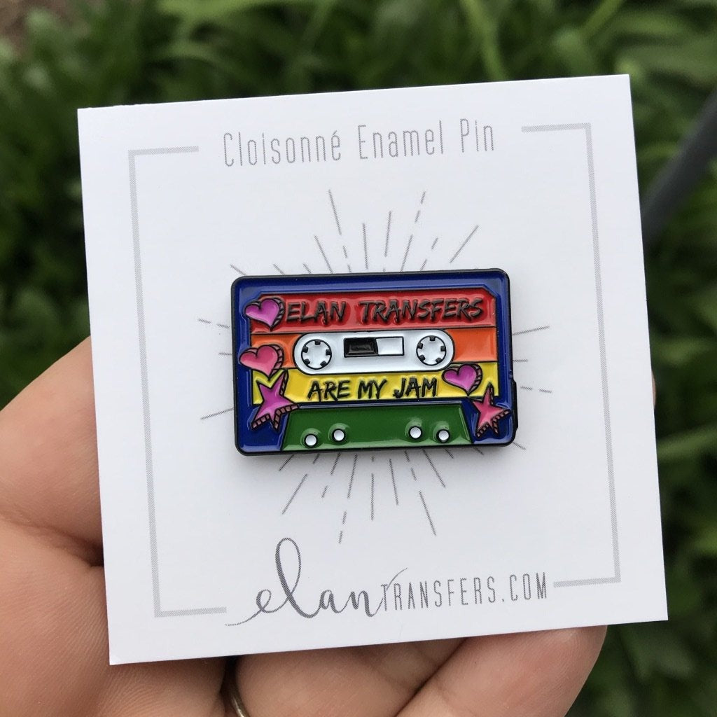 Mix Tape Enamel Pin