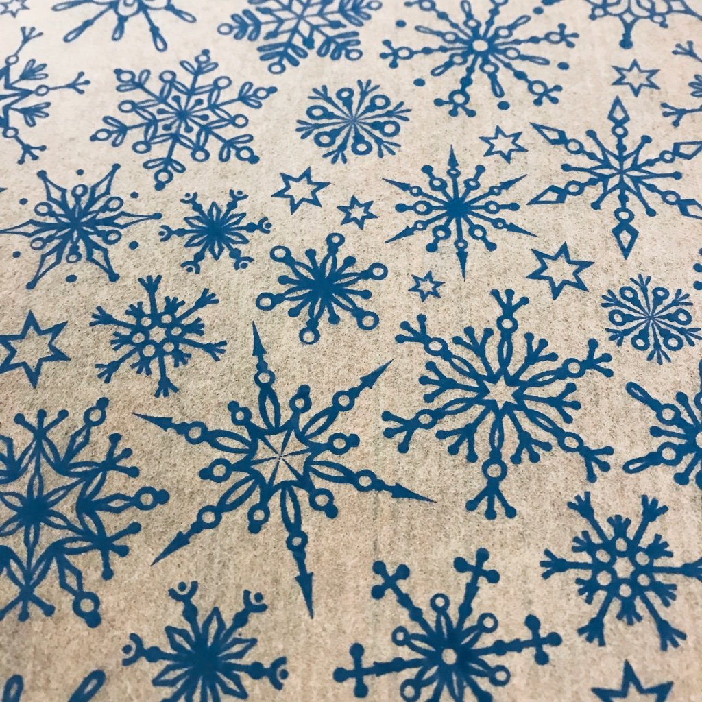 Snowflakes - Underglaze Transfer Sheet